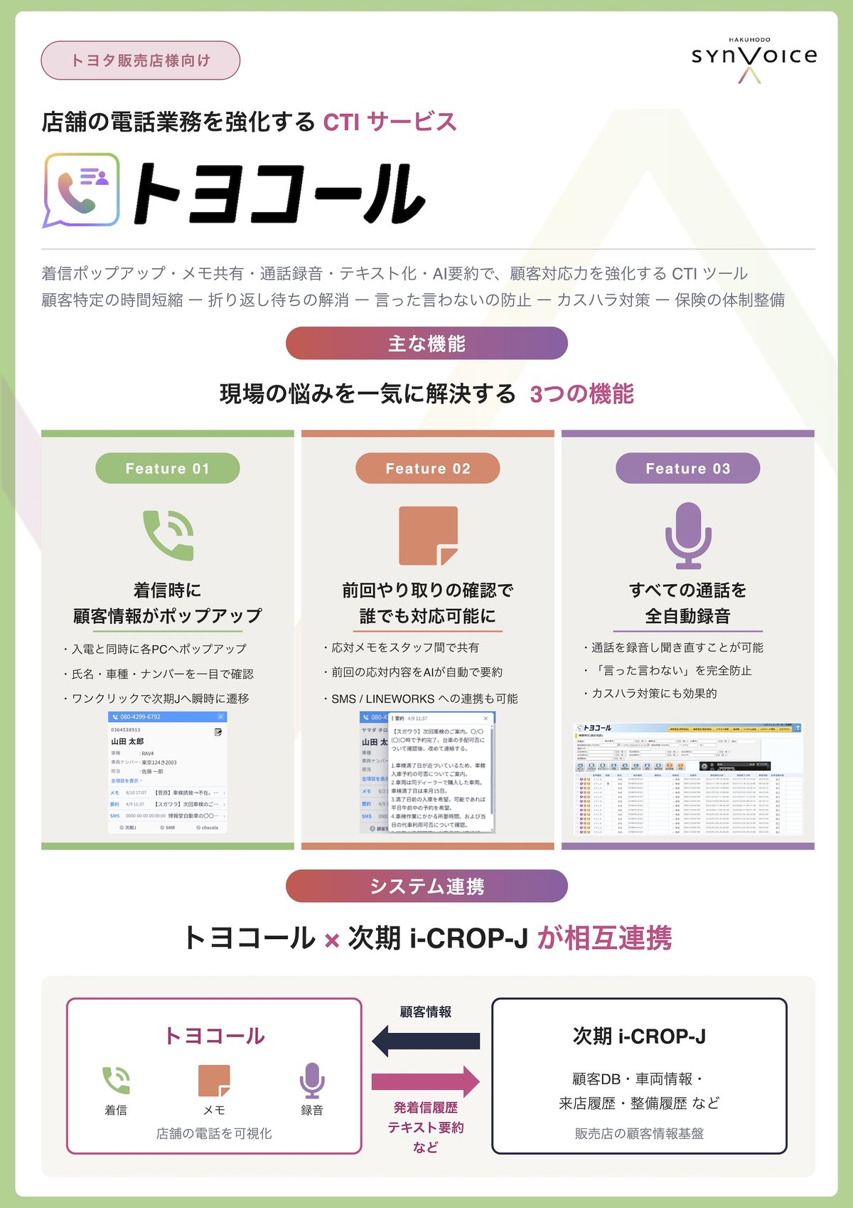 トヨコール ご紹介資料